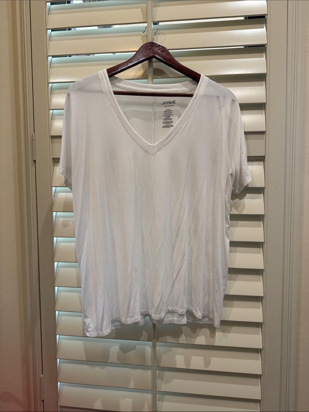Anthropologie Coral Floral Pajama Pants & Natori White Top - Picture 5 of 7